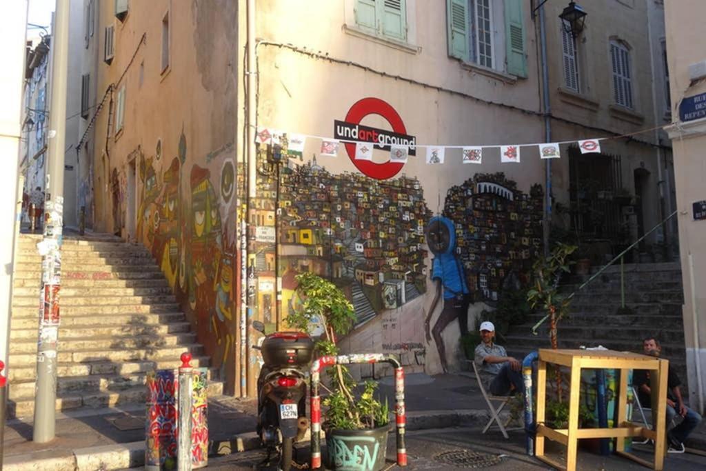 La Sardine Au Coeur Du Panier Marselha Exterior foto